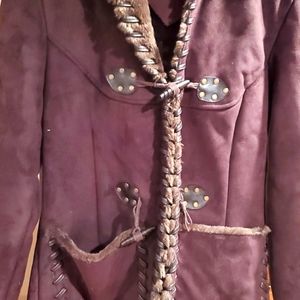 Via Spiga Women's Faux Fur Winter Coat XS